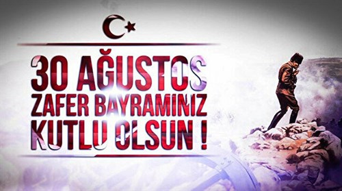 Kaymakamımız ve Belediye Başkan Vekilimiz Abdulkadir ÇELİK, 30 Ağustos Zafer Bayramı’nın 99. yıldönümü dolayısıyla bir mesaj yayınladı.